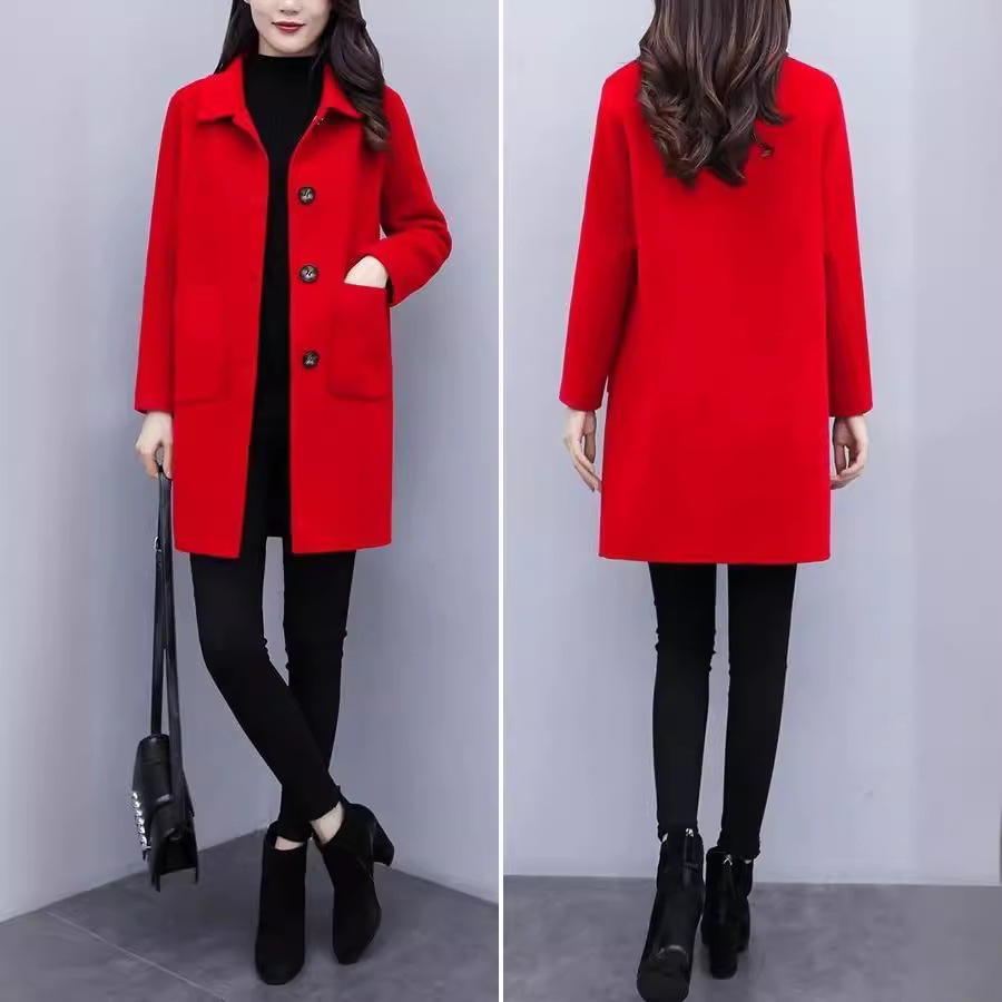 Woolen Coat Women's