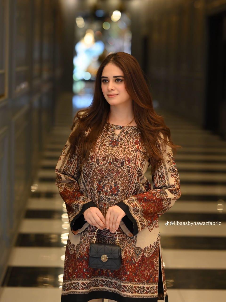 Stitched Co-Ord Set in Multicolor Lawn