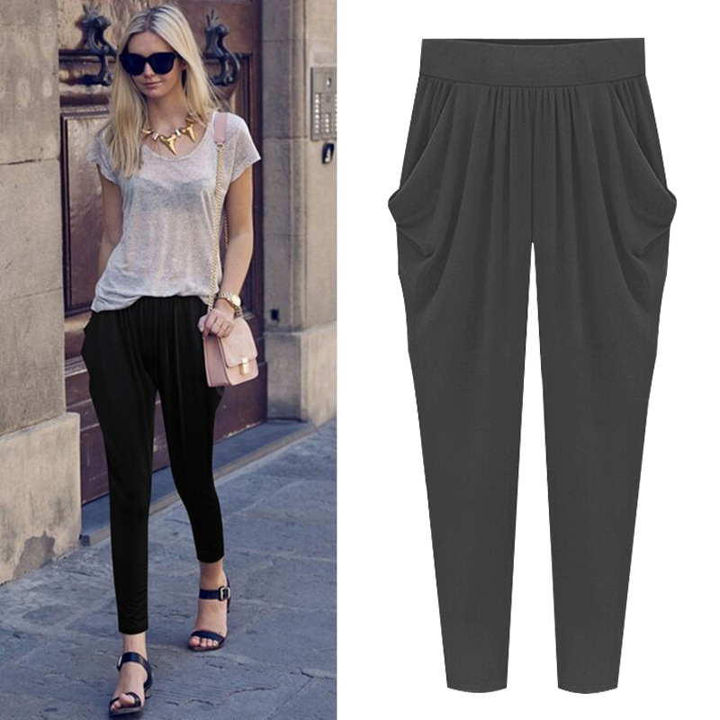 Casual Cropped Pants