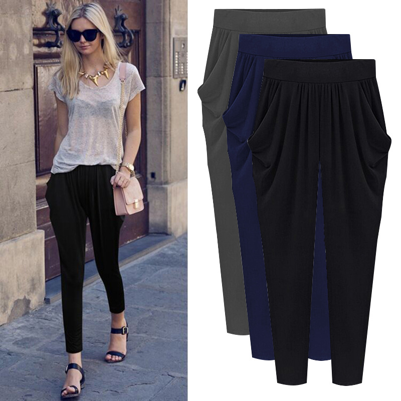 Casual Cropped Pants