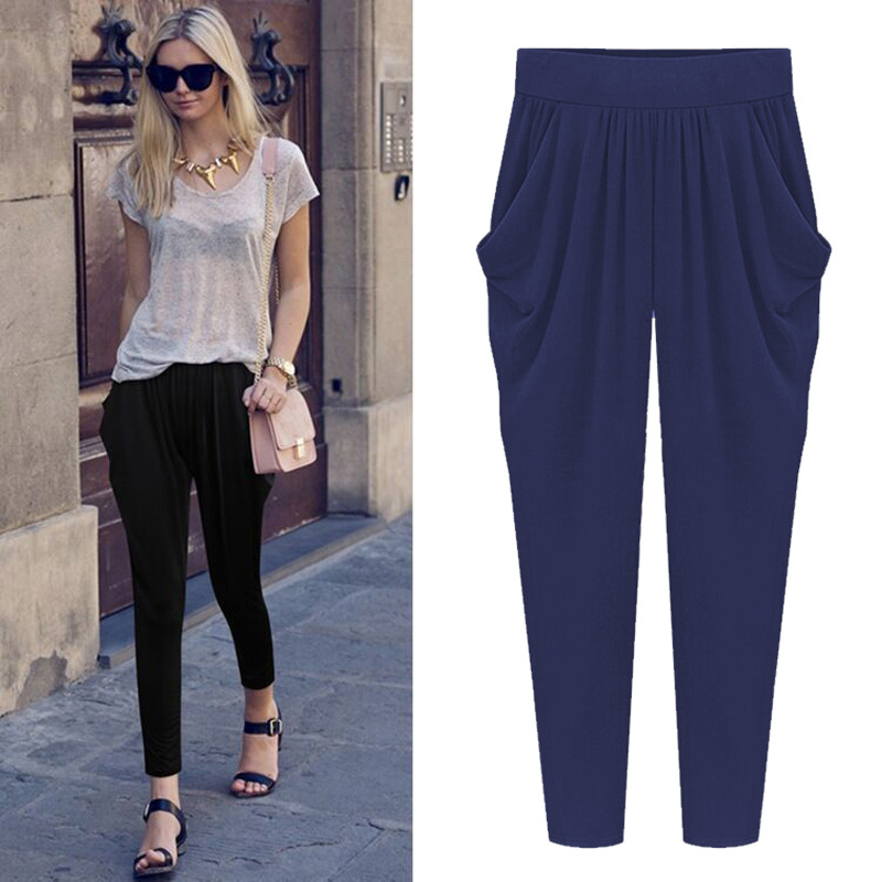Casual Cropped Pants