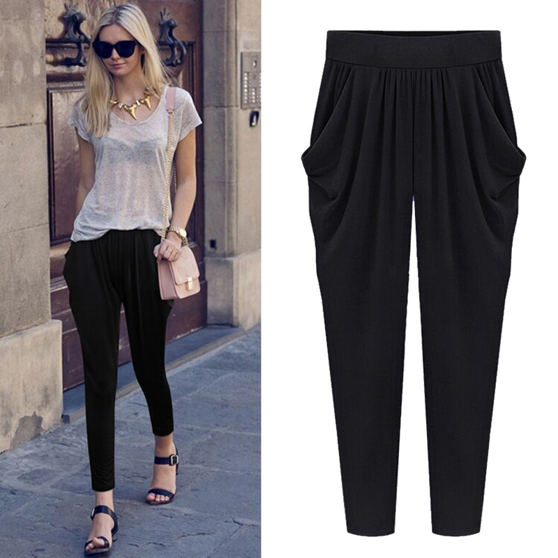 Casual Cropped Pants