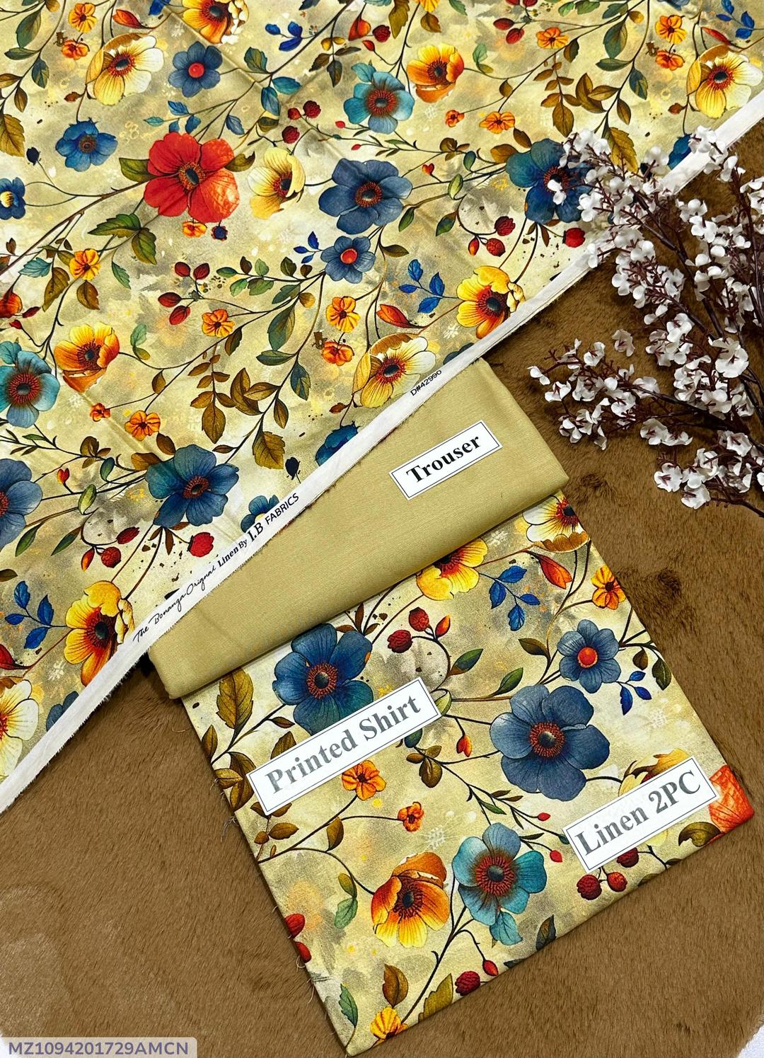 Unstitched Printed Suit