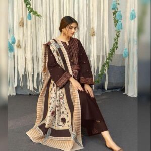 Women's Unstitched Embroidered