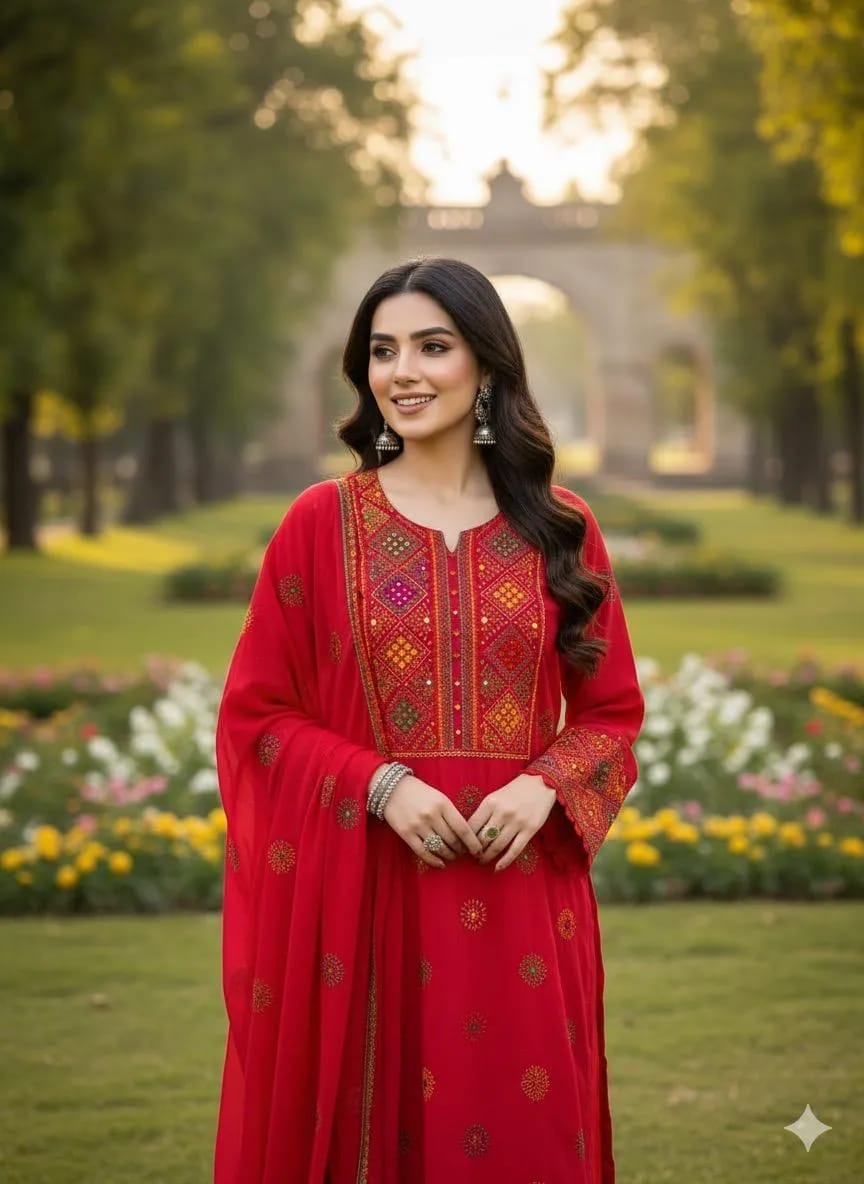 2 Pcs Women's Unstitched