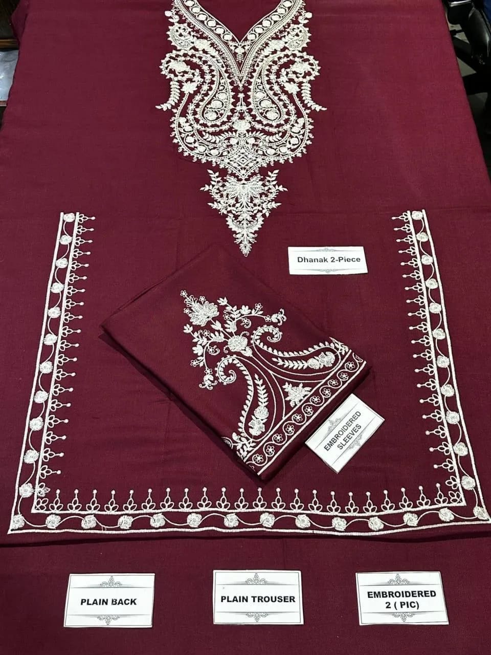 2 Pcs Women's Unstitched