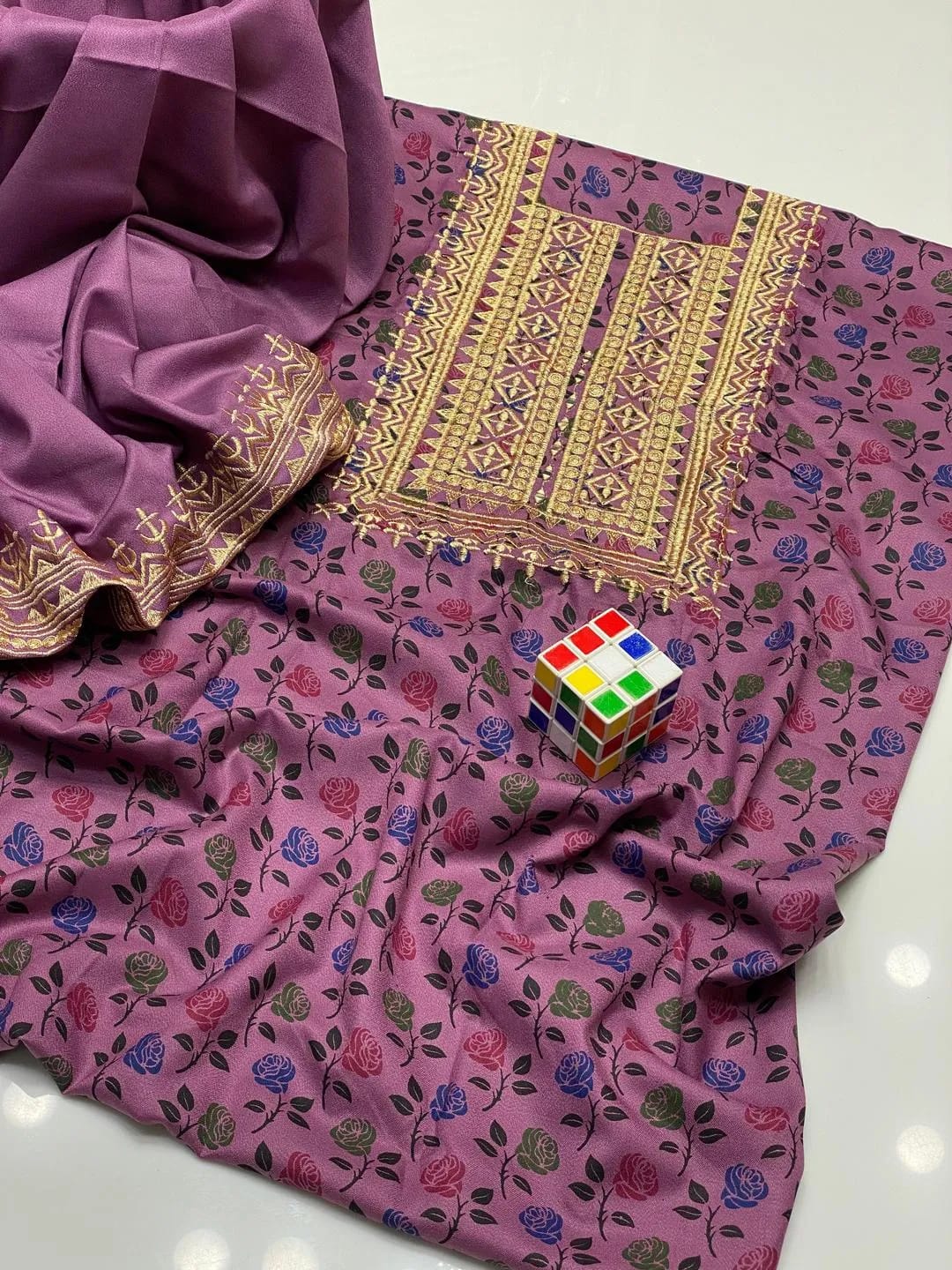 2 Pcs Women's Unstitched