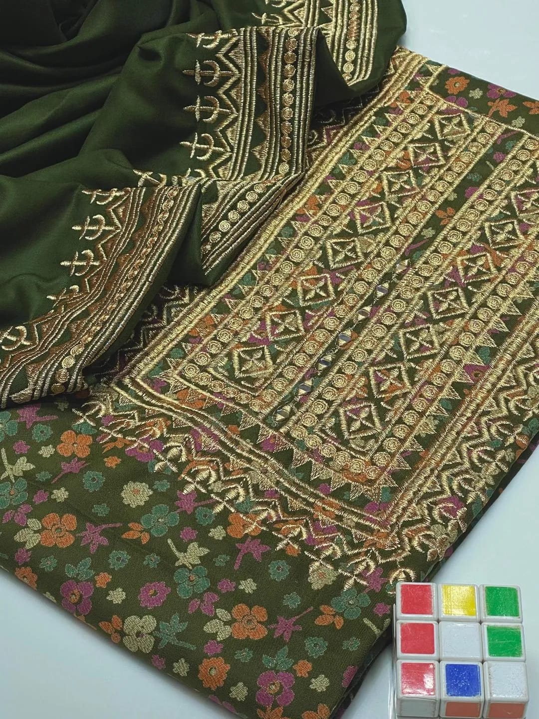 2 Pcs Women's Unstitched