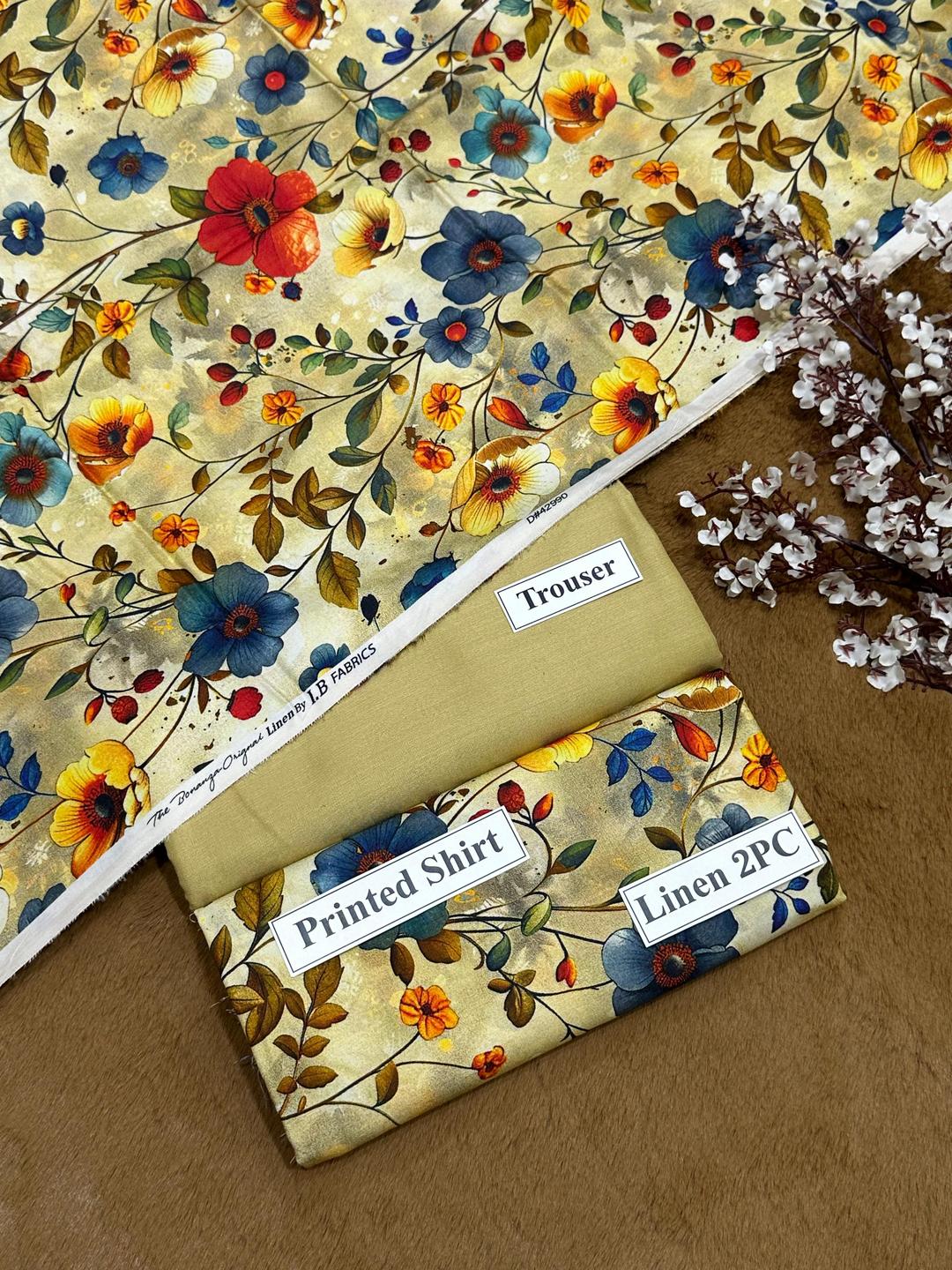 Unstitched Printed Suit