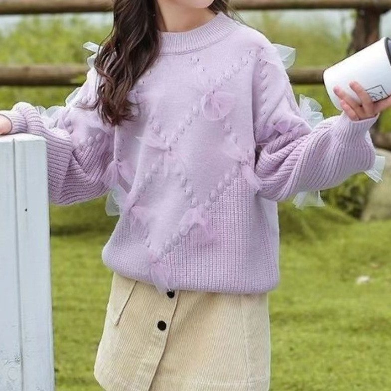 Girls' Sweater Autumn and Winter