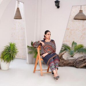 Stitched Printed Shirt and Trouser