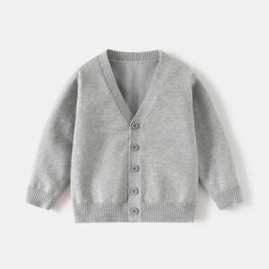boys single-layer cotton sweater