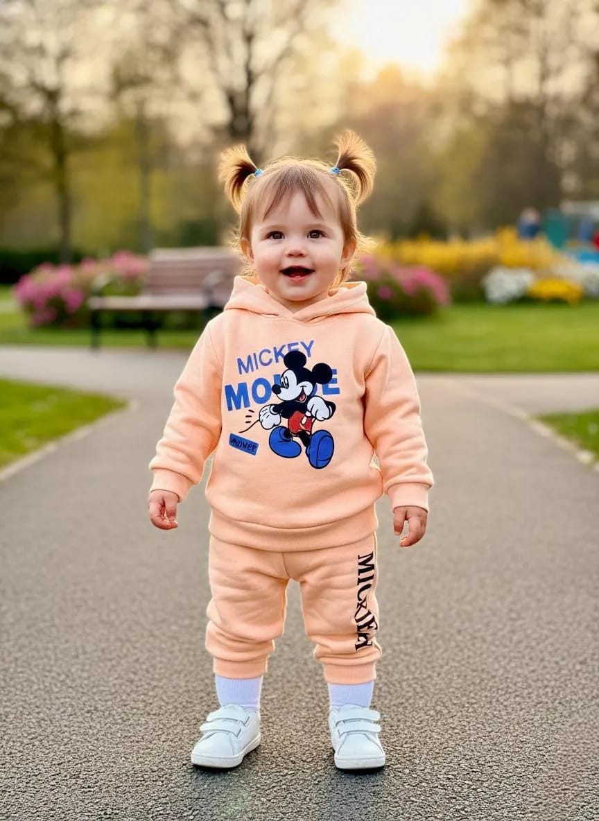 Girl's Fleece Printed