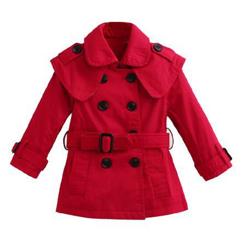 girls windbreaker coat long sleeve