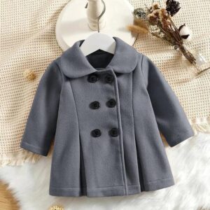 Girl's Fleece Plain Jacket