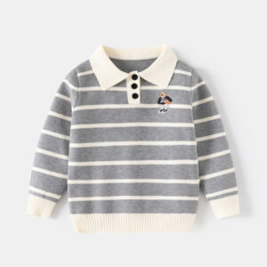 Boys Stripesd Jacquard