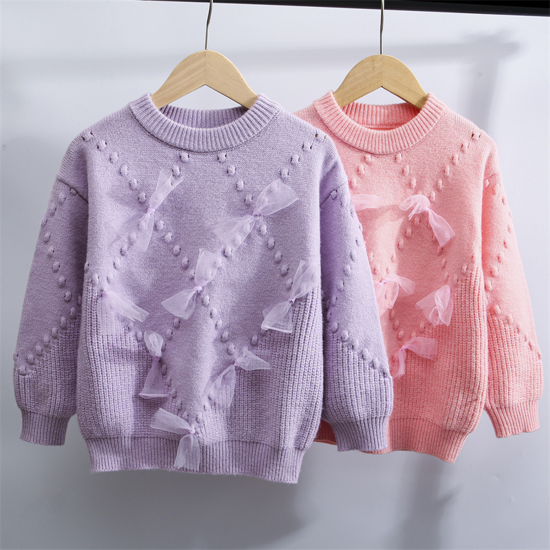 Girls' Sweater Autumn and Winter