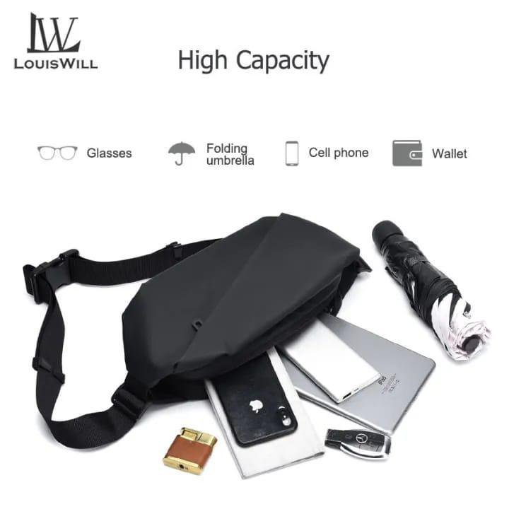 Unisex Trendy Nylon Crossbody Bag