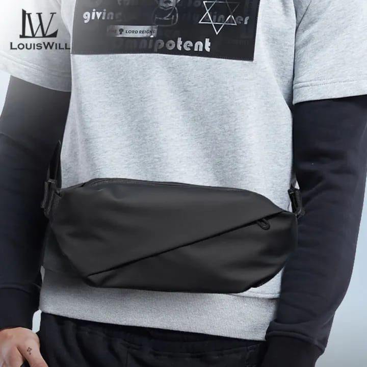 Unisex Trendy Nylon Crossbody Bag