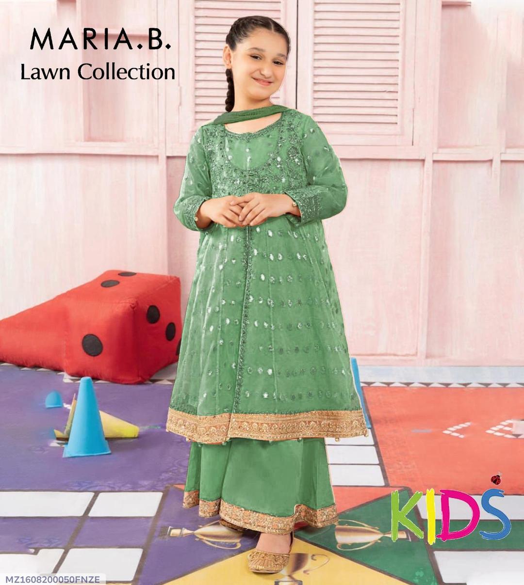 Lawn Embroidered Unstitched Suit