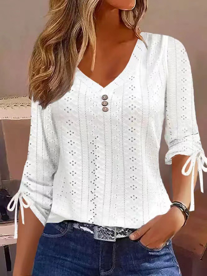 Long-Sleeved T-Shirt Top