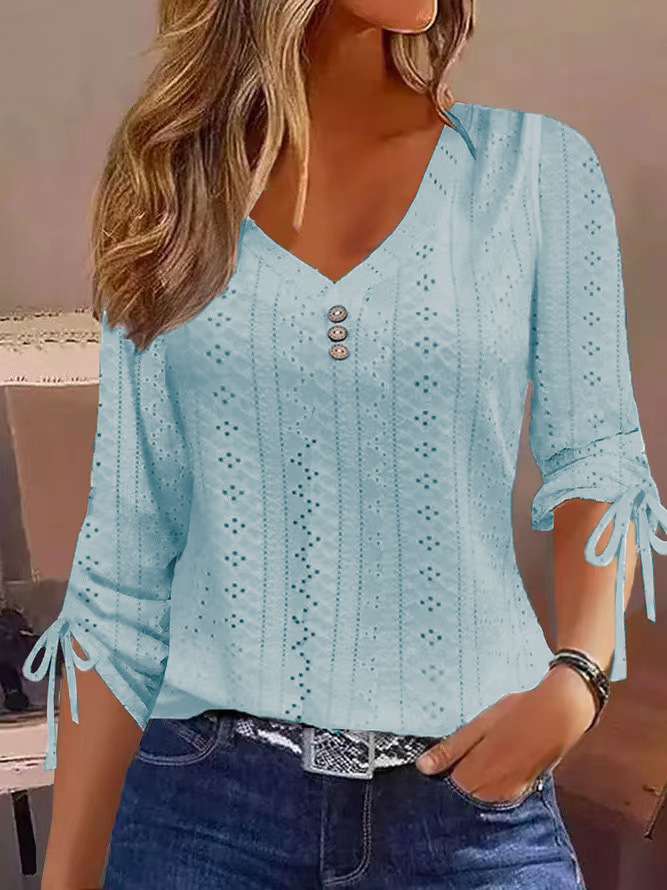 Long-Sleeved T-Shirt Top