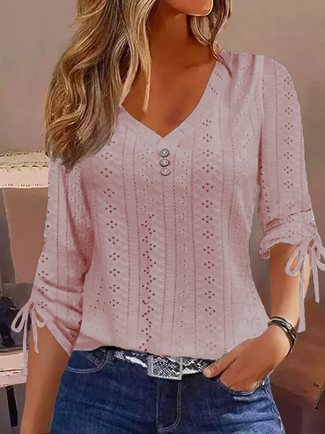 Long-Sleeved T-Shirt Top