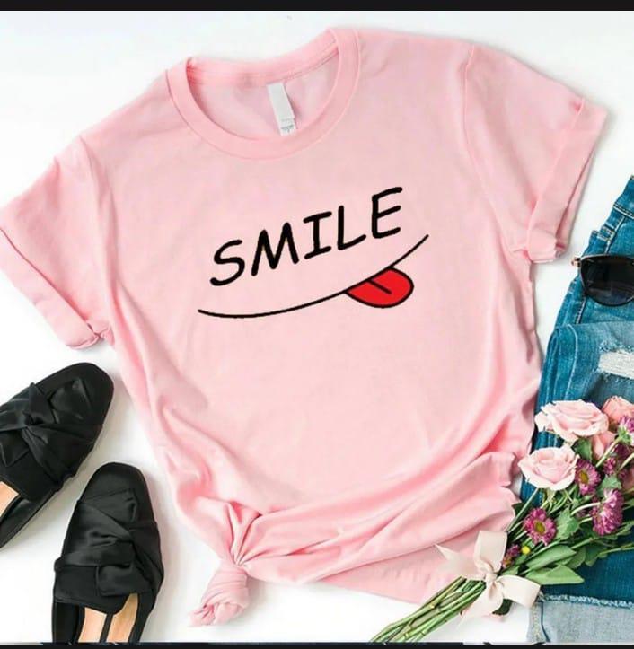 Stitched Printed T-Shirt