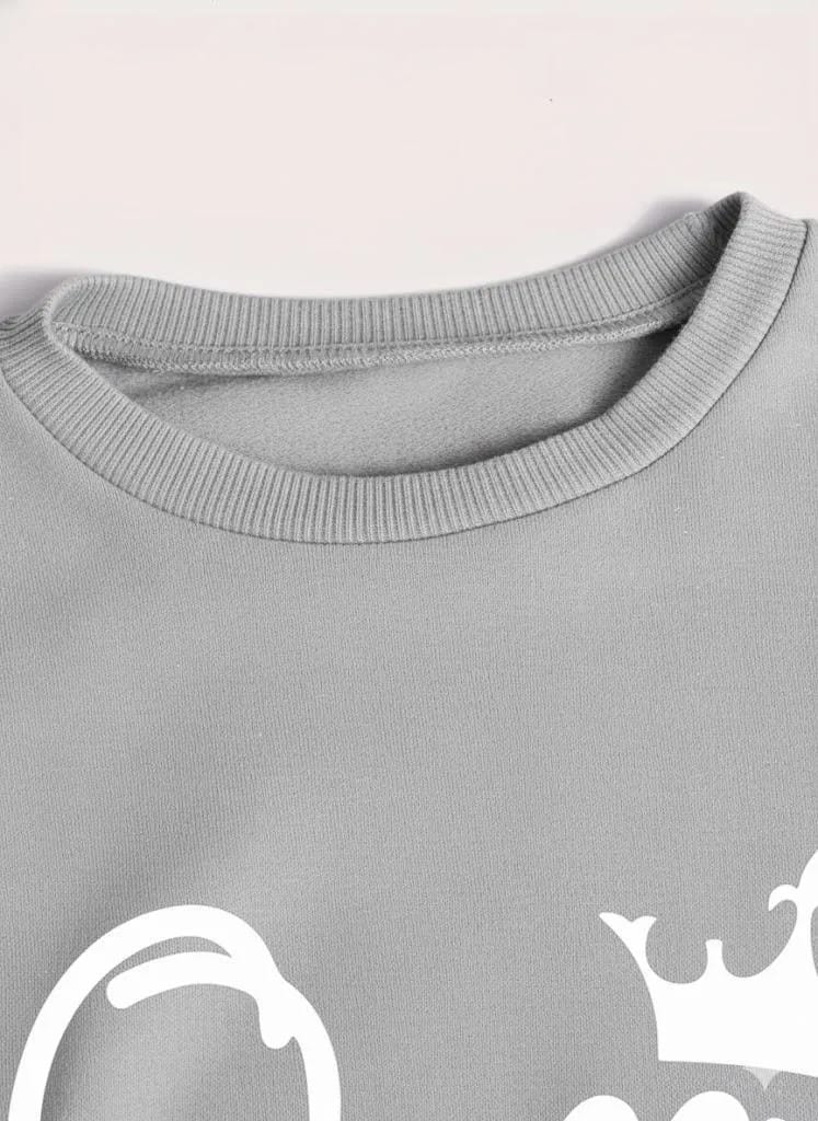 Fleece Printed Tracksuit