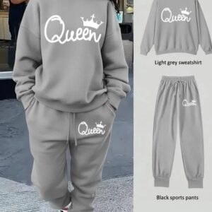 Fleece Printed Tracksuit