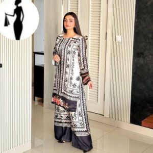 Stitched Swiss Lawn Printed Co-Ord Set