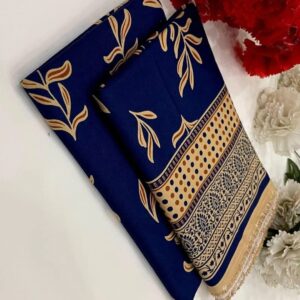 Crystal Wool Printed Shirt And Trouser