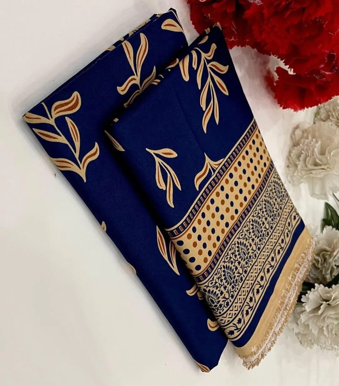 Crystal Wool Printed Shirt And Trouser