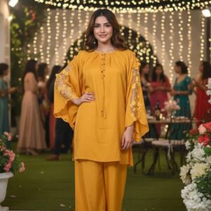 Raw Silk Plain Shirt And Trouser