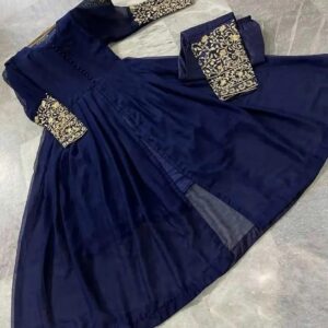 Embroidered Maxi And Trouser