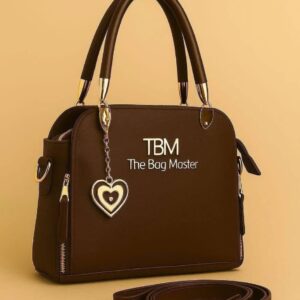 Leather Plain Hand Bag