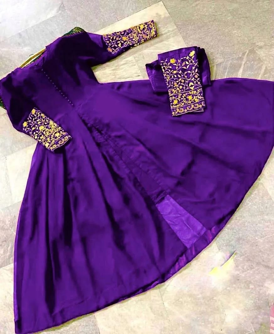 Embroidered Maxi And Trouser