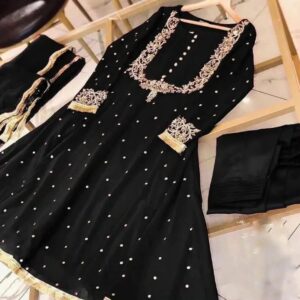 Embroidered Maxi And Trouser