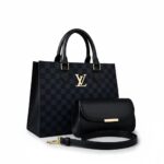 rexine textured hand bag