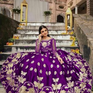 Shamoz Silk Embroidered Skirt And Top