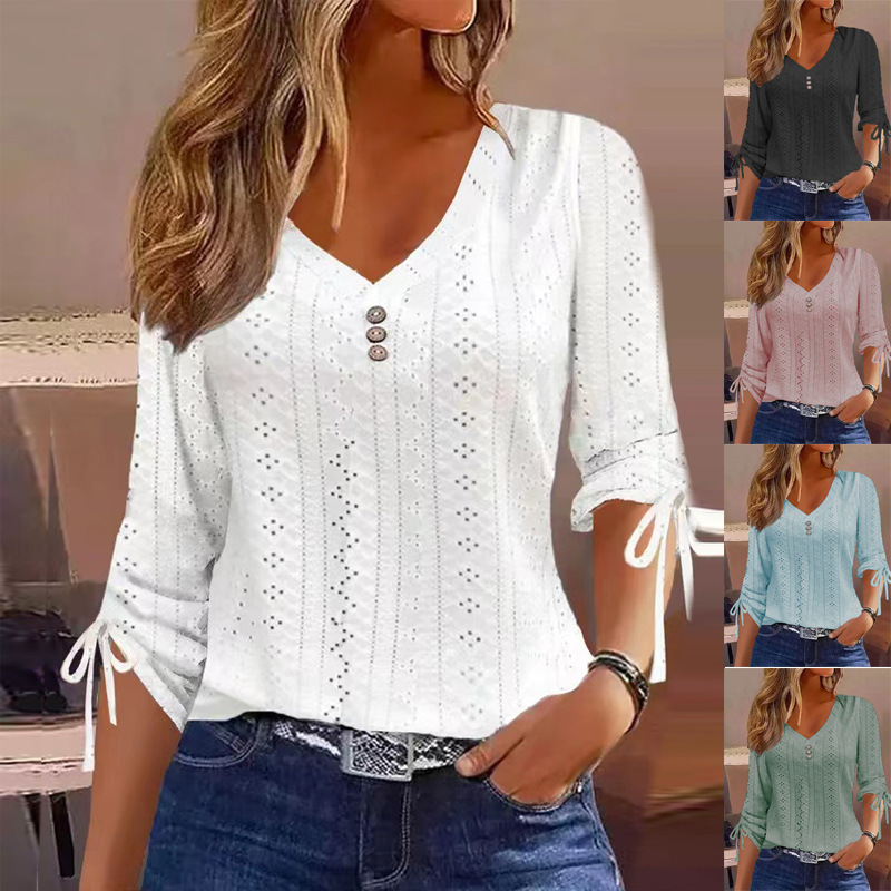 Long-Sleeved T-Shirt Top
