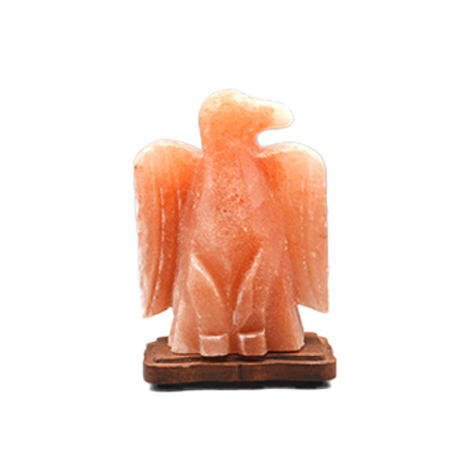 himalayan salt lamp animal figurines eagle
