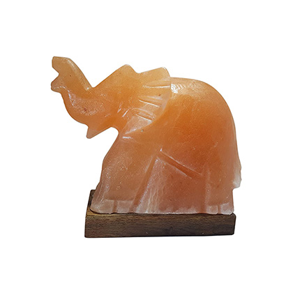 himalayan salt lamp animal figurines elephant