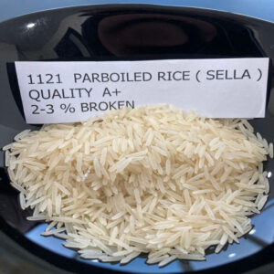 1121 parboiled rice sella quality a+ 2 3% broken
