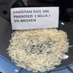 pakistan rice 386 parboiled sella 5% broken