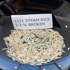 1121 steam rice 2 3% broken
