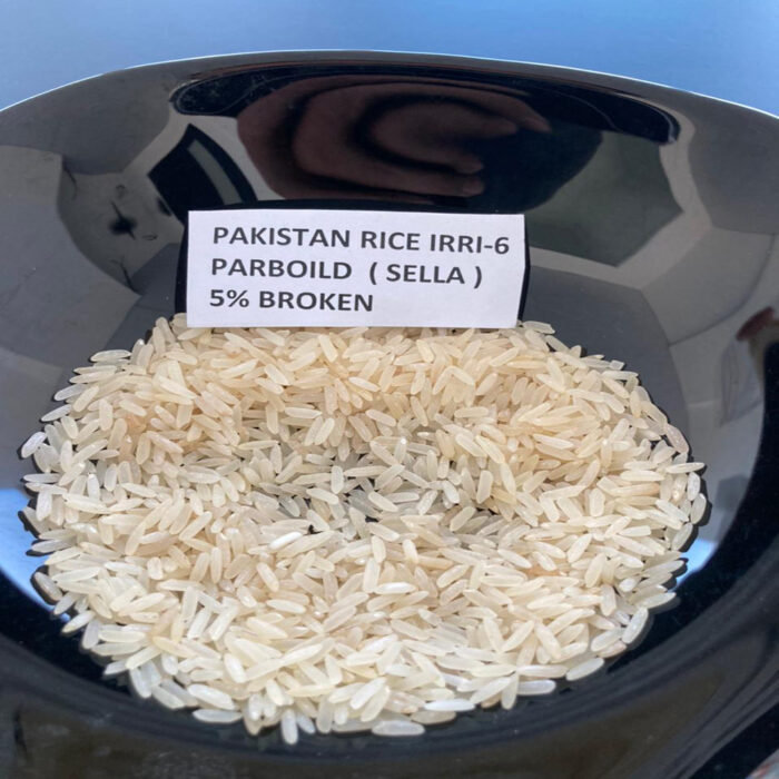 pakistan rice irri 6 parboiled sella 5% broken