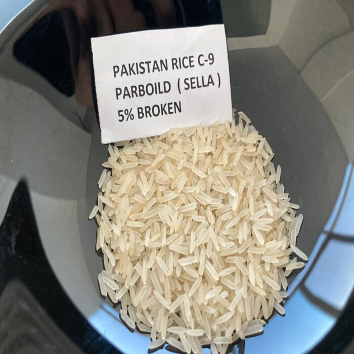 pakistan rice c 9 parboiled sella 5% broken