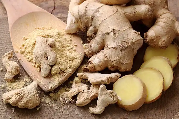 dried ginger